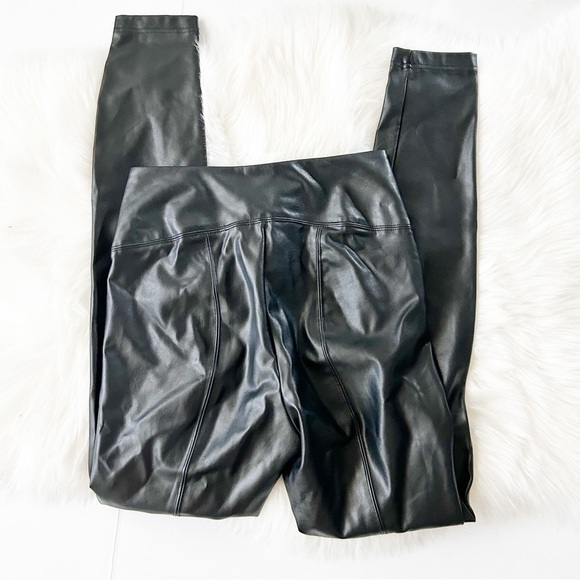 WHBM Vegan Leather Runway Legging - Picture 5 of 5